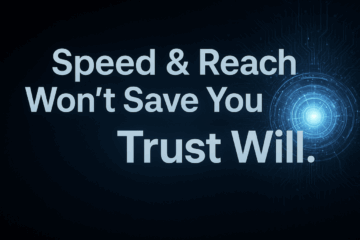 Trust as the Currency of the AI Era Trust as the Currency of the AI Era