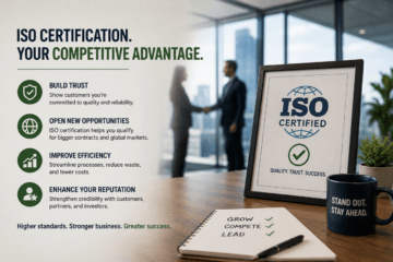 ISO & Competitive Advantage:
Why Certification Has Become a Commercial Signal of Trust ISO & Competitive Advantage:
Why Certification Has Become a Commercial Signal of Trust